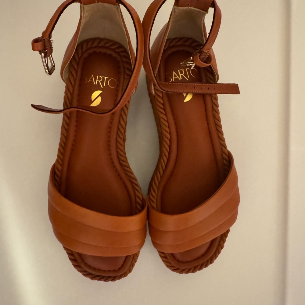 Franco Sarto Brown Sandals